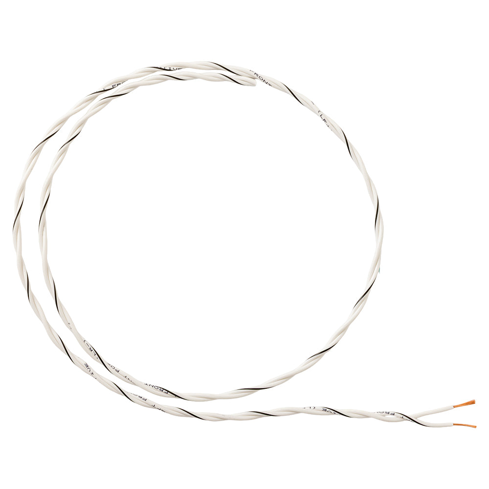 Twisted Speaker Wire 2x0.8mm², white