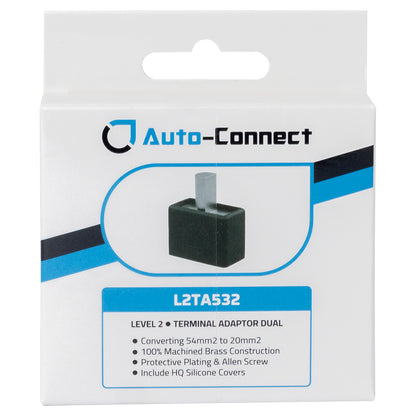 Dual Input Adapter 2 20 mm² to 1 50 mm²