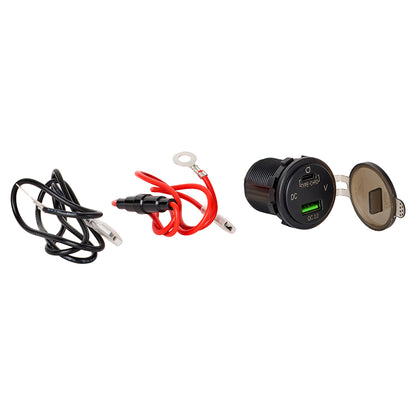 USB-C/A Charger with Volt Monitor