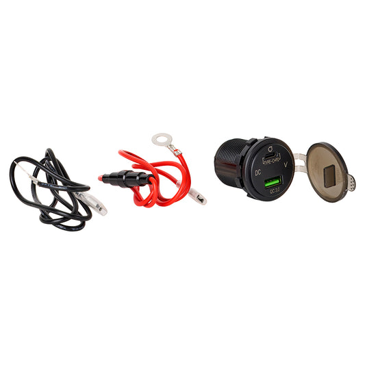 USB-C/A Charger with Volt Monitor