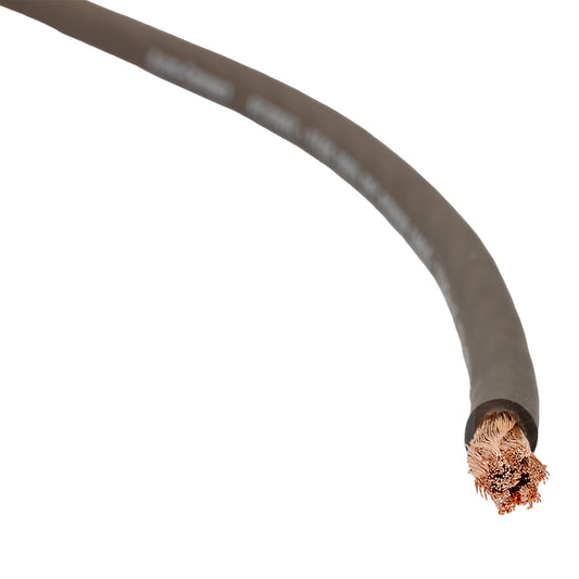 Pure OFC 10.2mm² Power Wire, black