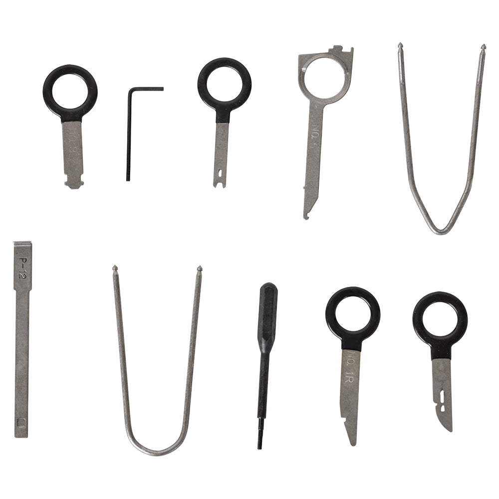 Universal Radio Removal Keys Set, 10 pcs