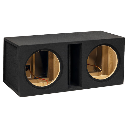 Vented Enclosure, dual 12" with large baskets