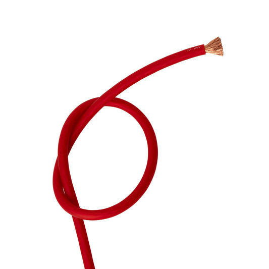 Pure OFC 21.6mm² Power Wire, red