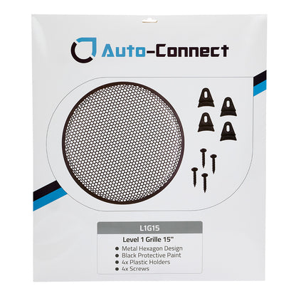 Hexagon Speaker Grille Level 1, 15"