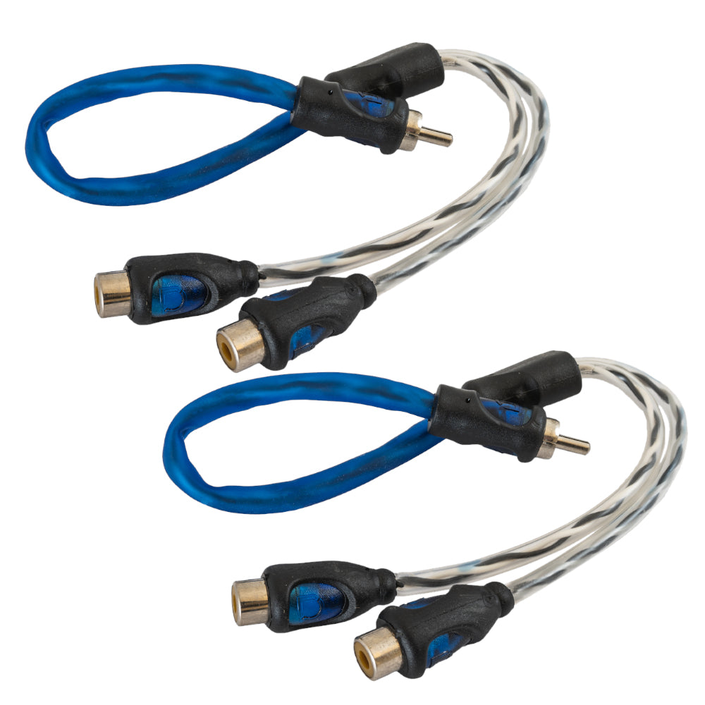 RCA Signal Cable Splitters Level 2, 1 male - 2 female