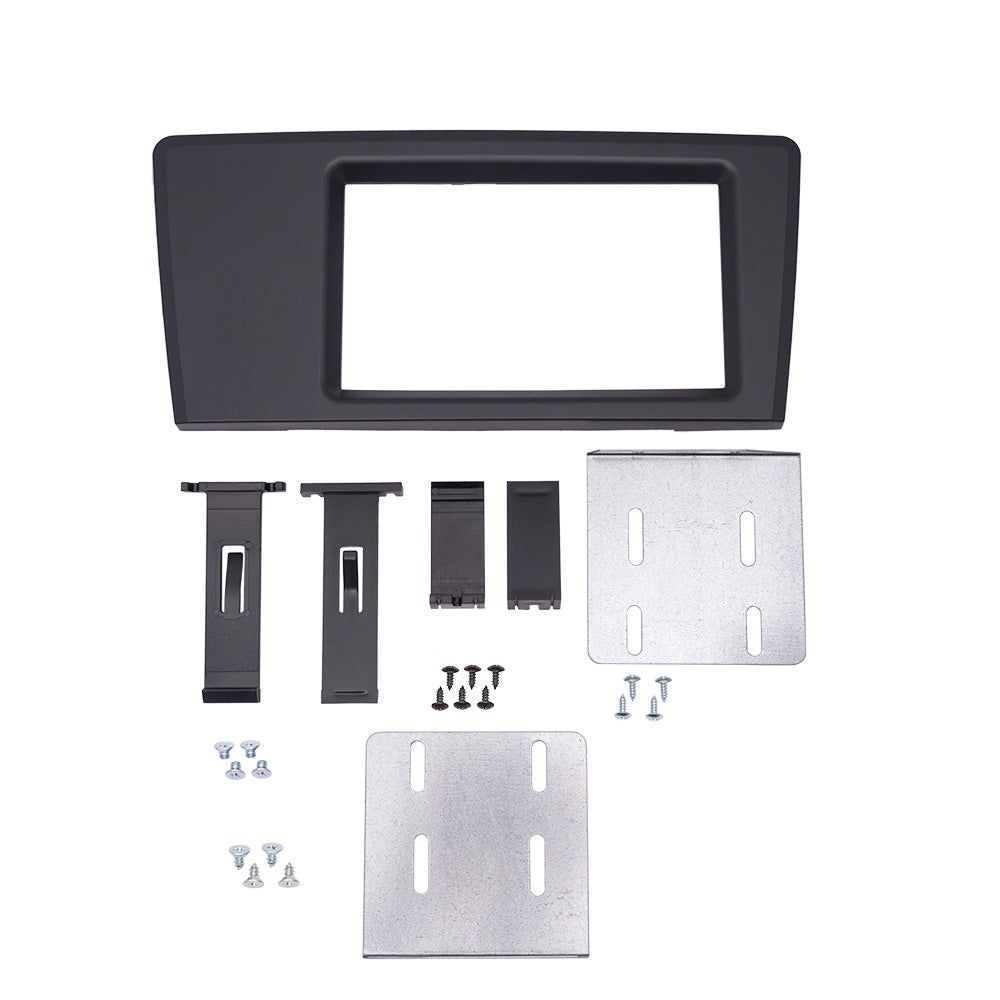 Volvo Double-DIN Fascia Panel, Gray